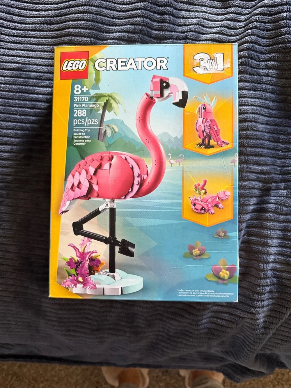 LEGO Creator Pink Flamingo Building Set - Pink, Black, White